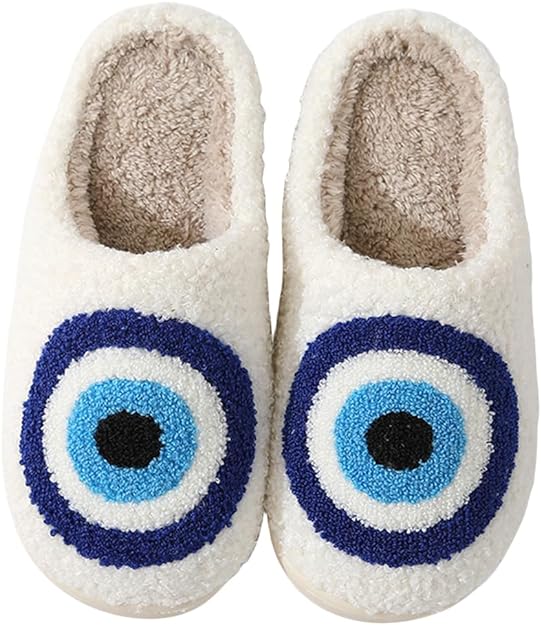Evil Eye Slippers for Women
