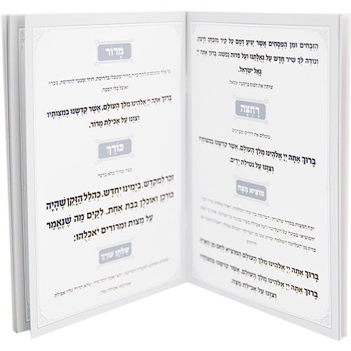 Passover Hagadah soft cover 15X21 cm 10