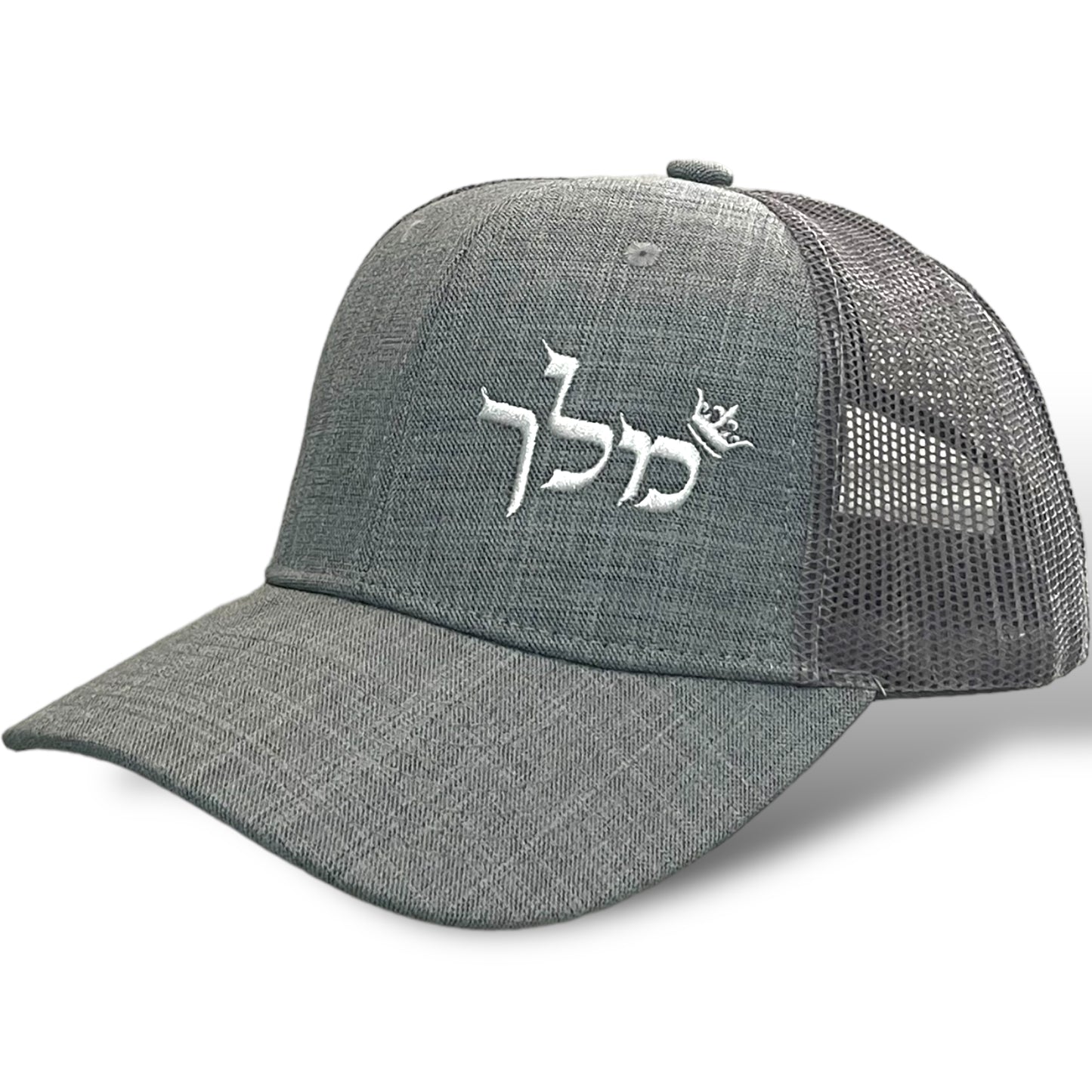 King מלך - Novelty Baseball Cap with Embroidered with crown Design - One Size Fits Most