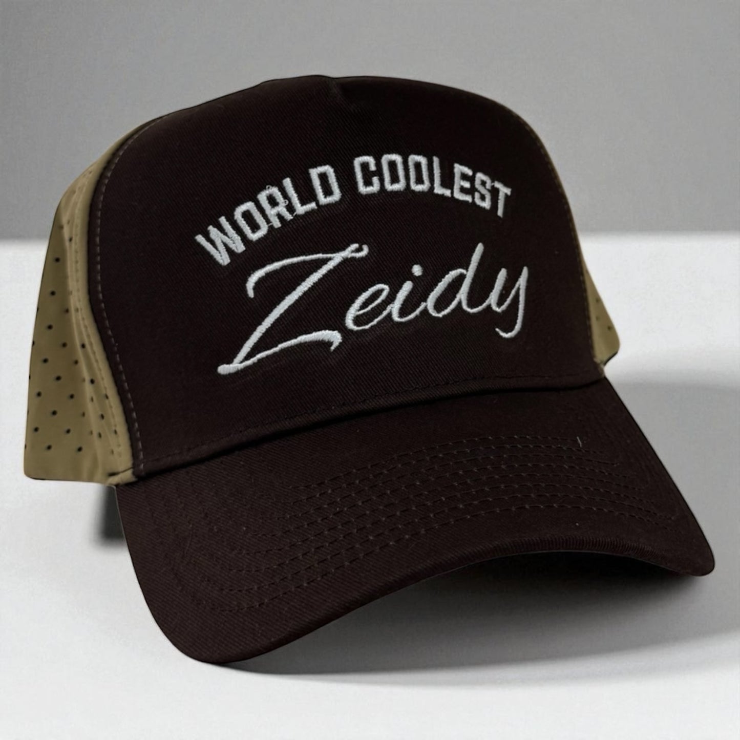 World’s Coolest Zeidy Hat – Embroidered Baseball Cap for Grandfathers (Multiple Colors)