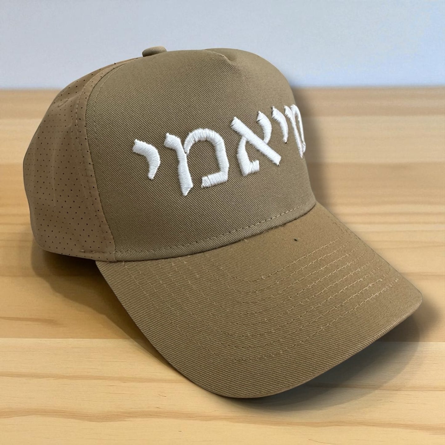 Miami in Hebrew 3D embroidered ten unisex cap