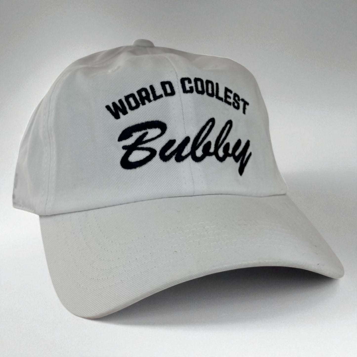 World’s Coolest Bubby Hat – Embroidered Baseball Cap for Grandmothers (Multiple Colors)