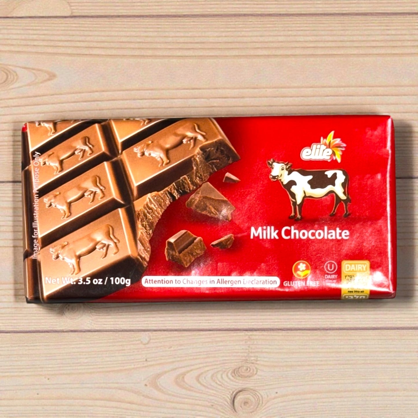 Elite milk chocolate bar the Cow