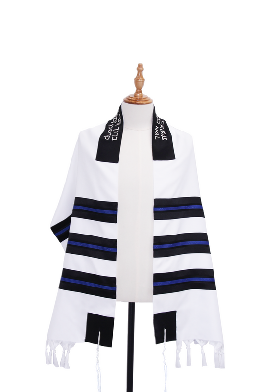Man talit Made in Israel Matching kippah and talit bag
