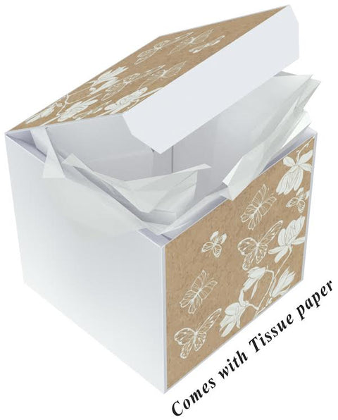 KATI, BUTTERLIES, 7X7X7 GIFT BOX