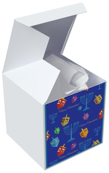 KATI DREIDELS, 7X7X7 GIFT BOX