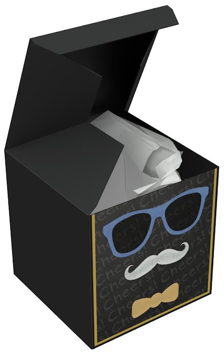 KATI MUSTACHE , 7X7X7 GIFT BOX