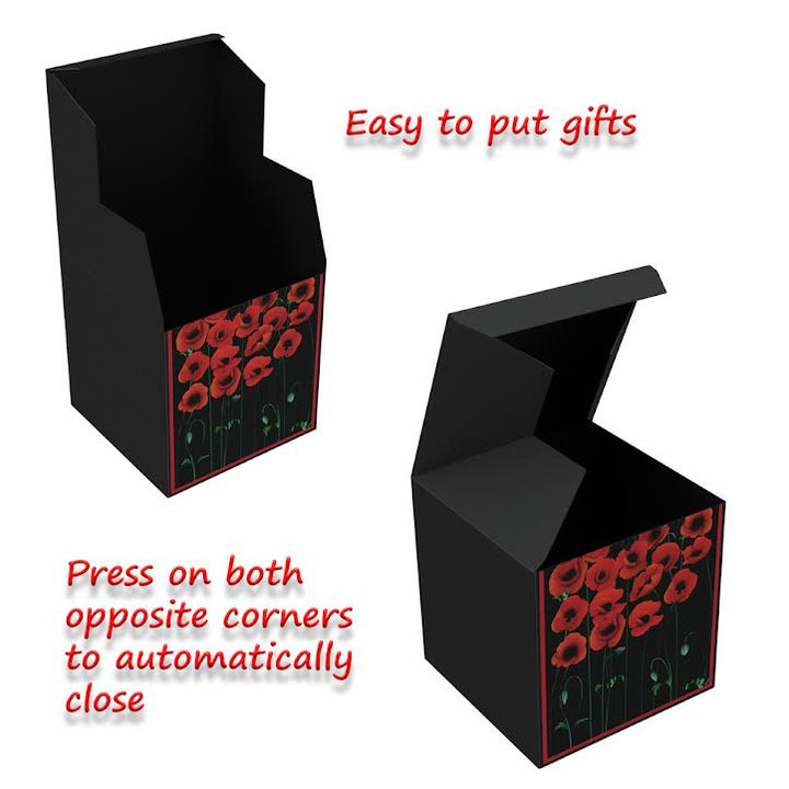 KATI POPPIES, 7X7X7 GIFT BOX