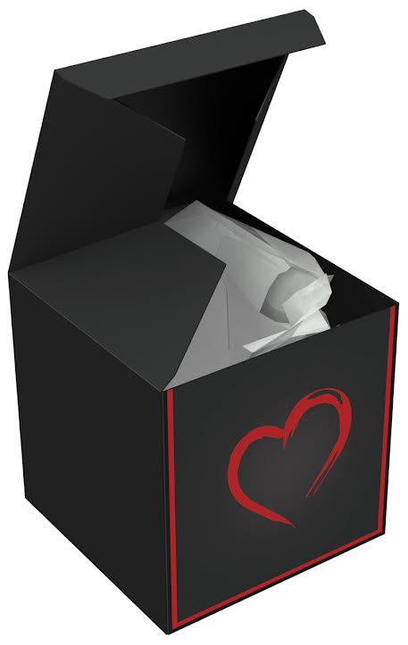 KATI, WITH ALL MY HEART, 7X7X7 GIFT BOX