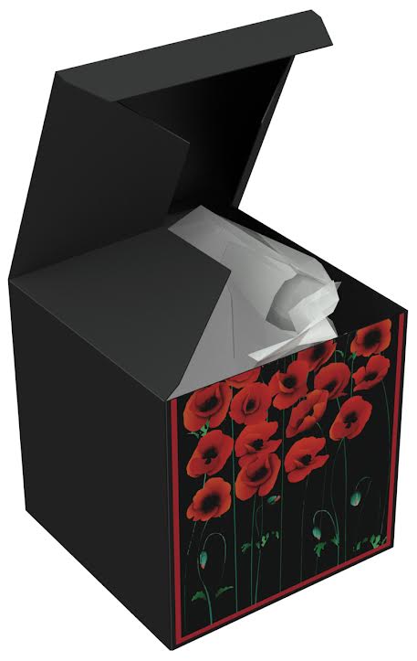 KATI POPPIES, 7X7X7 GIFT BOX
