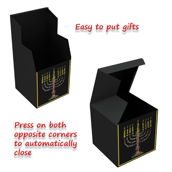 LORI, MENORAH, 7X7X7 GIFT BOX
