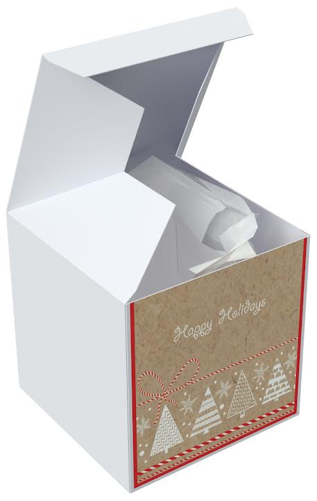 KATI CHRISTMAS TREE, CRAFT, 7X7X7 GIFT BOX