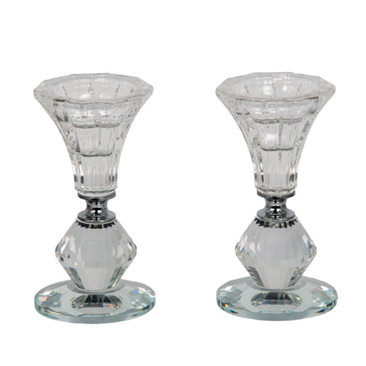 Crystal Candlesticks 11 Cm