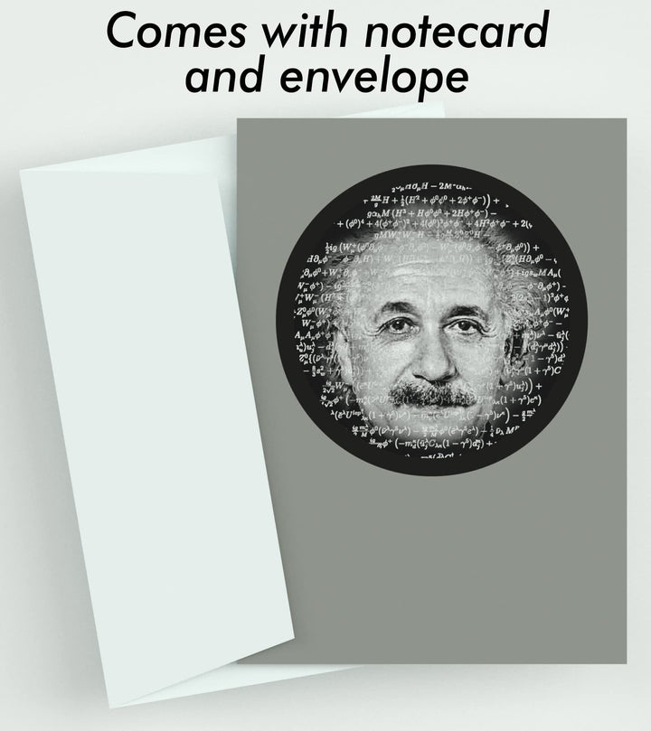 WALL CLOCK , EINSTEIN, 10” ROUND, ASTRA COLLECTION, SILENT NON TICKING