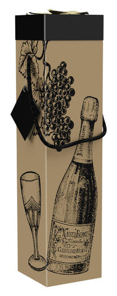 MONTRACHET GLASS WINE BOX