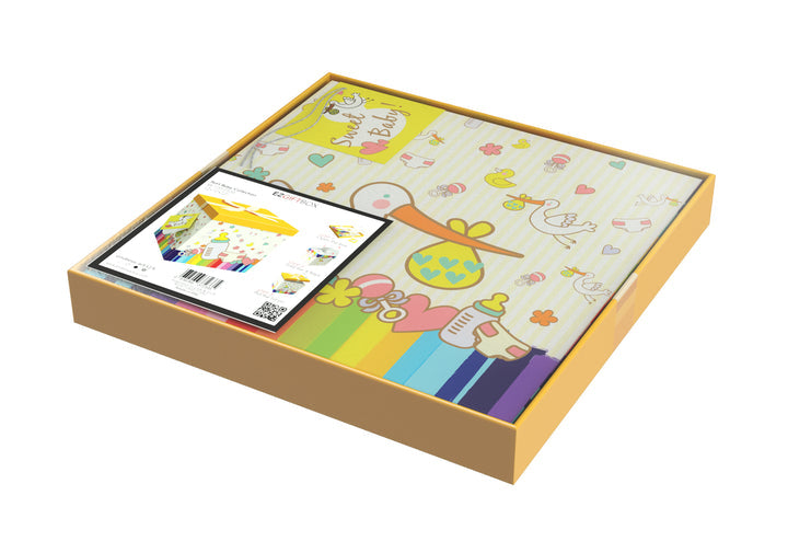 PETIT BEBE BOX 10"X10"X10" GIFT BOX