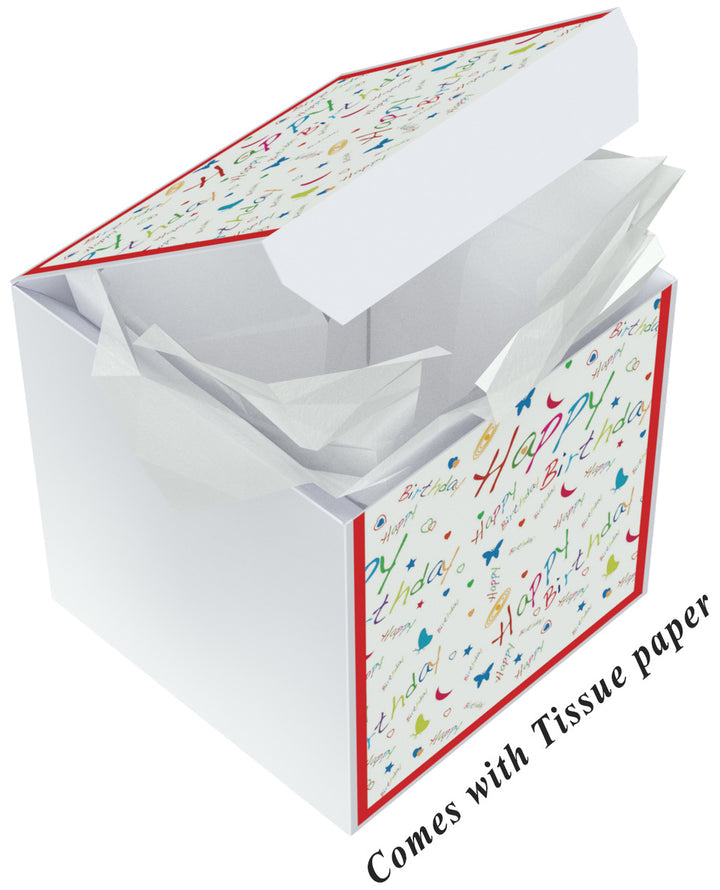 KATI HAPPY BIRTHDAY, 7X7X7 GIFT BOX, EZ GIFT BOX