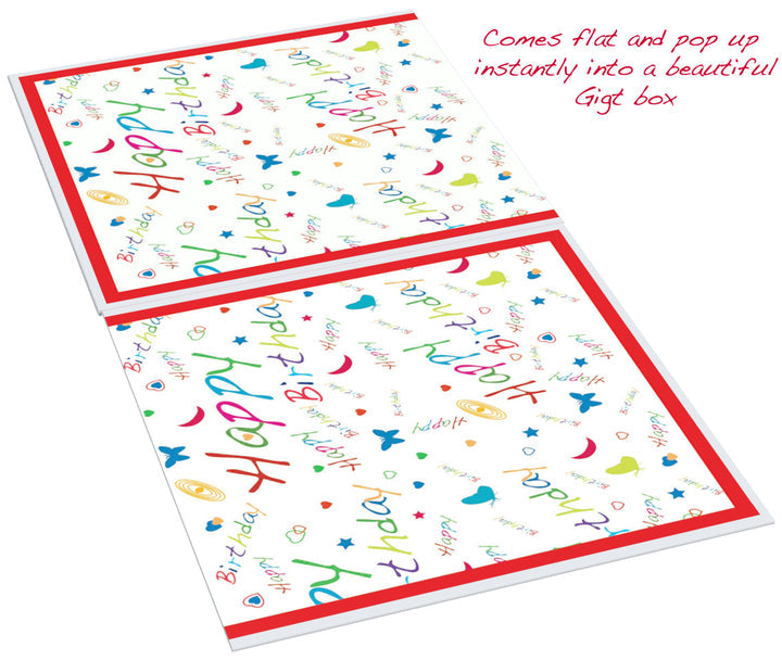 KATI HAPPY BIRTHDAY, 7X7X7 GIFT BOX, EZ GIFT BOX