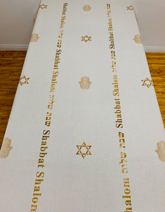 Shabbat Shalom Gold