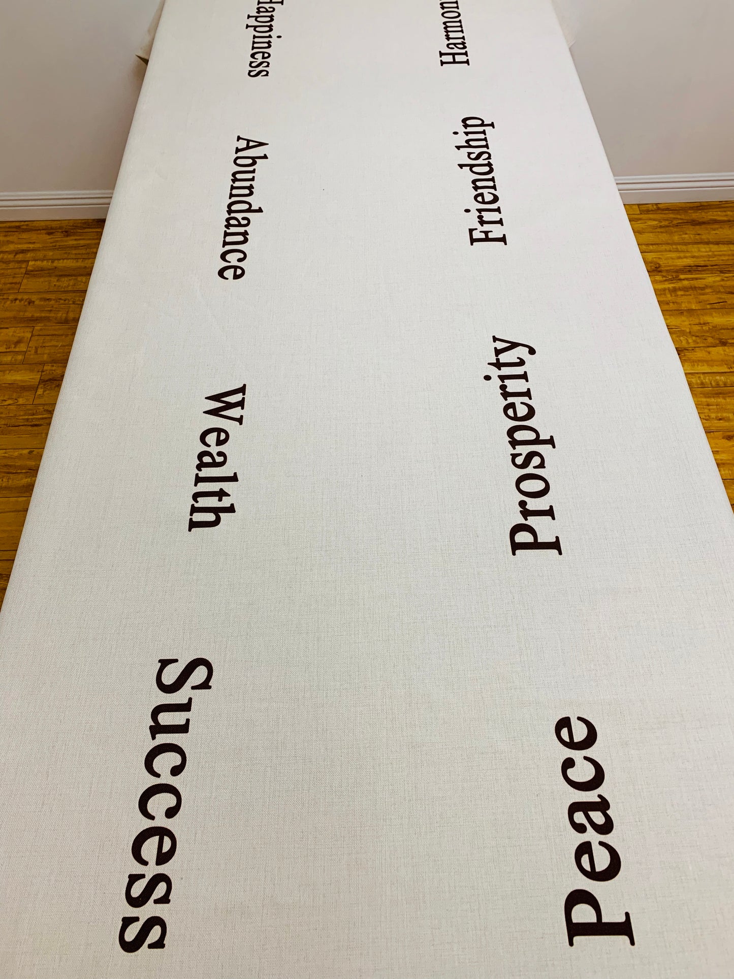 English Brachot tablecloth