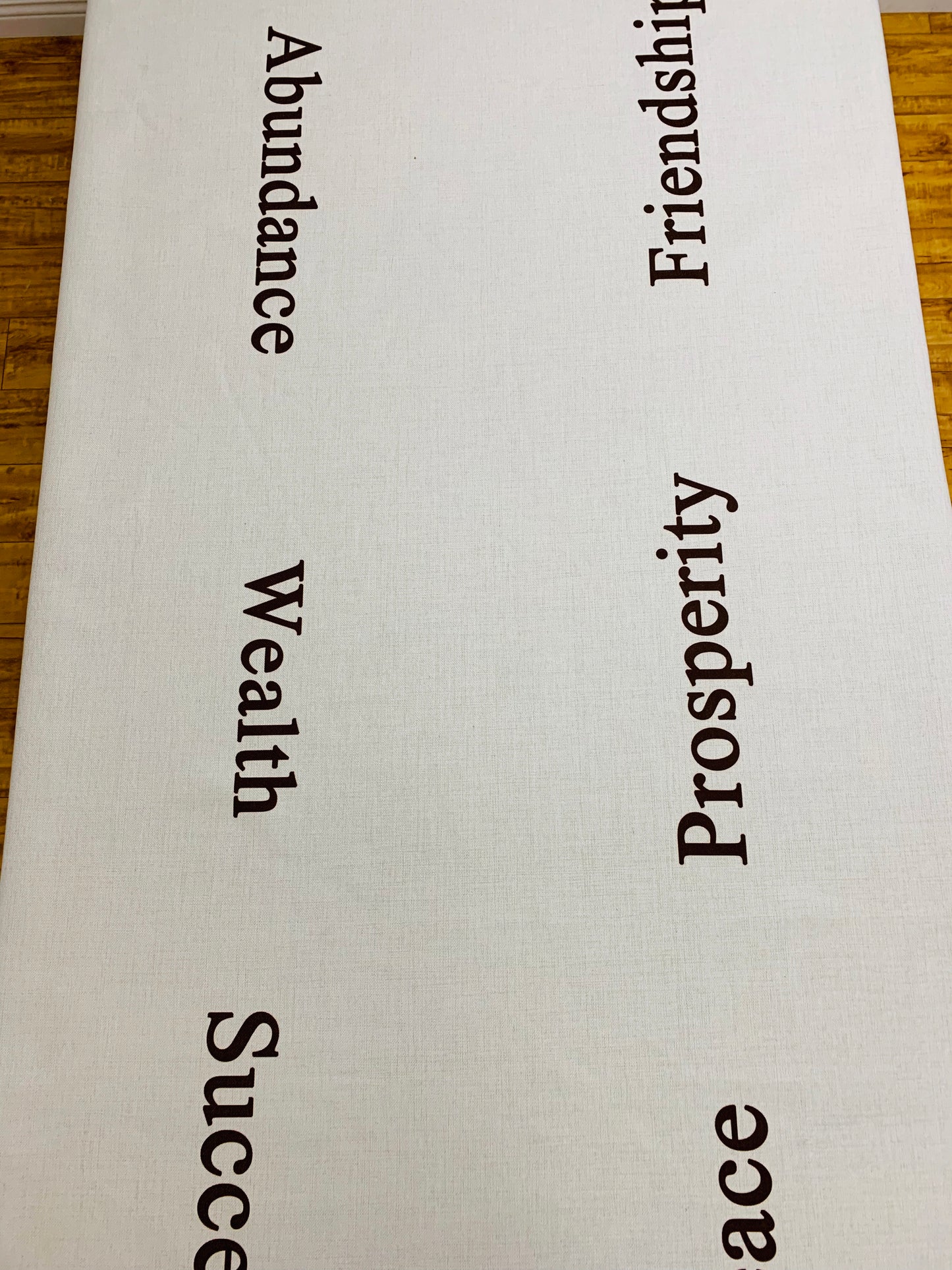 English Brachot tablecloth