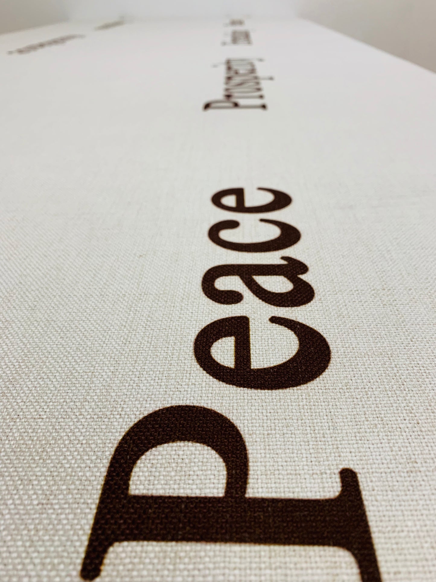 English Brachot tablecloth