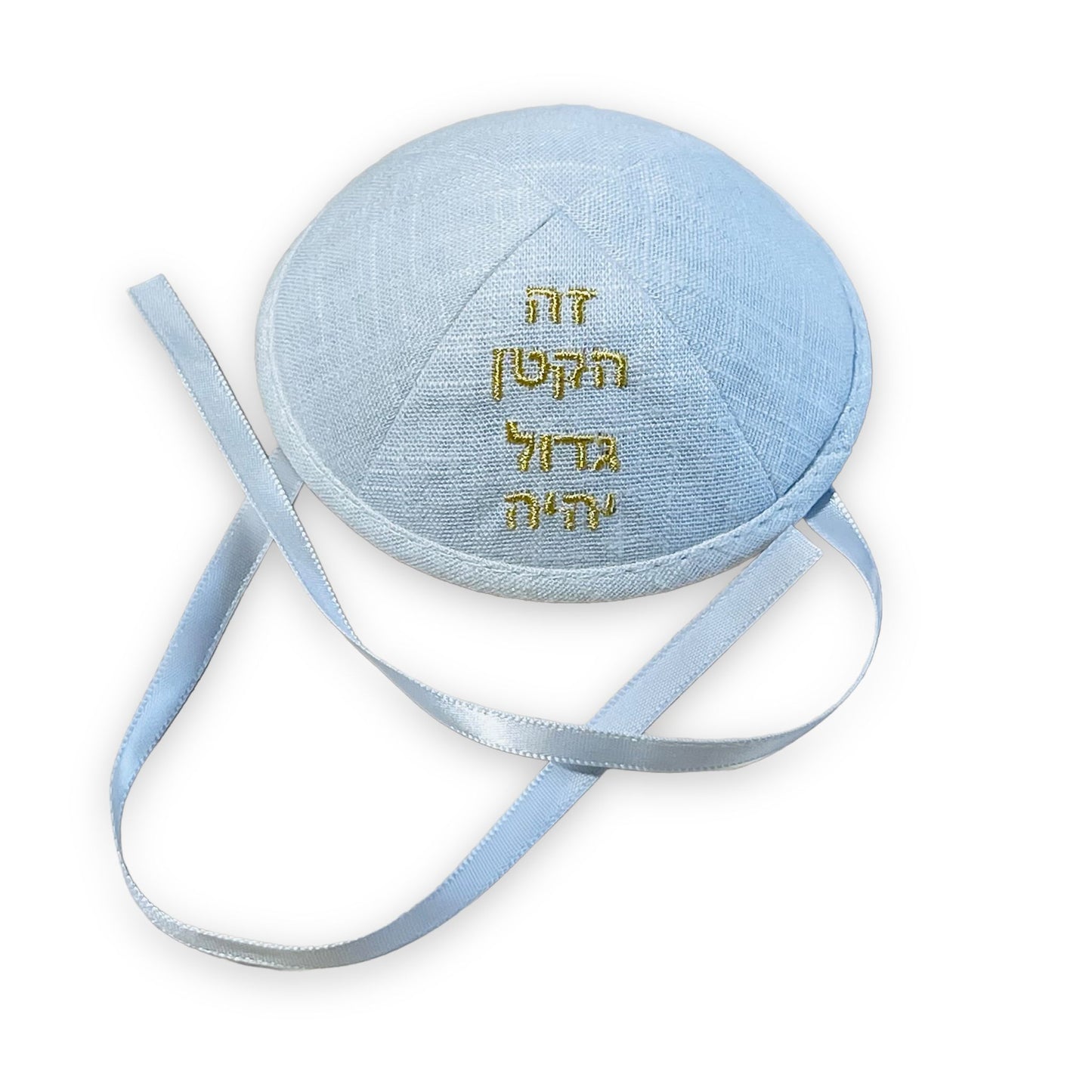 0-3 months Birkat kohanim heart Baby gown for brit milah Gold