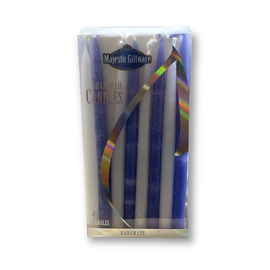 Hanukkah Candles - Blue & White