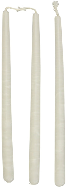 Safed Hanukkah Candles - White