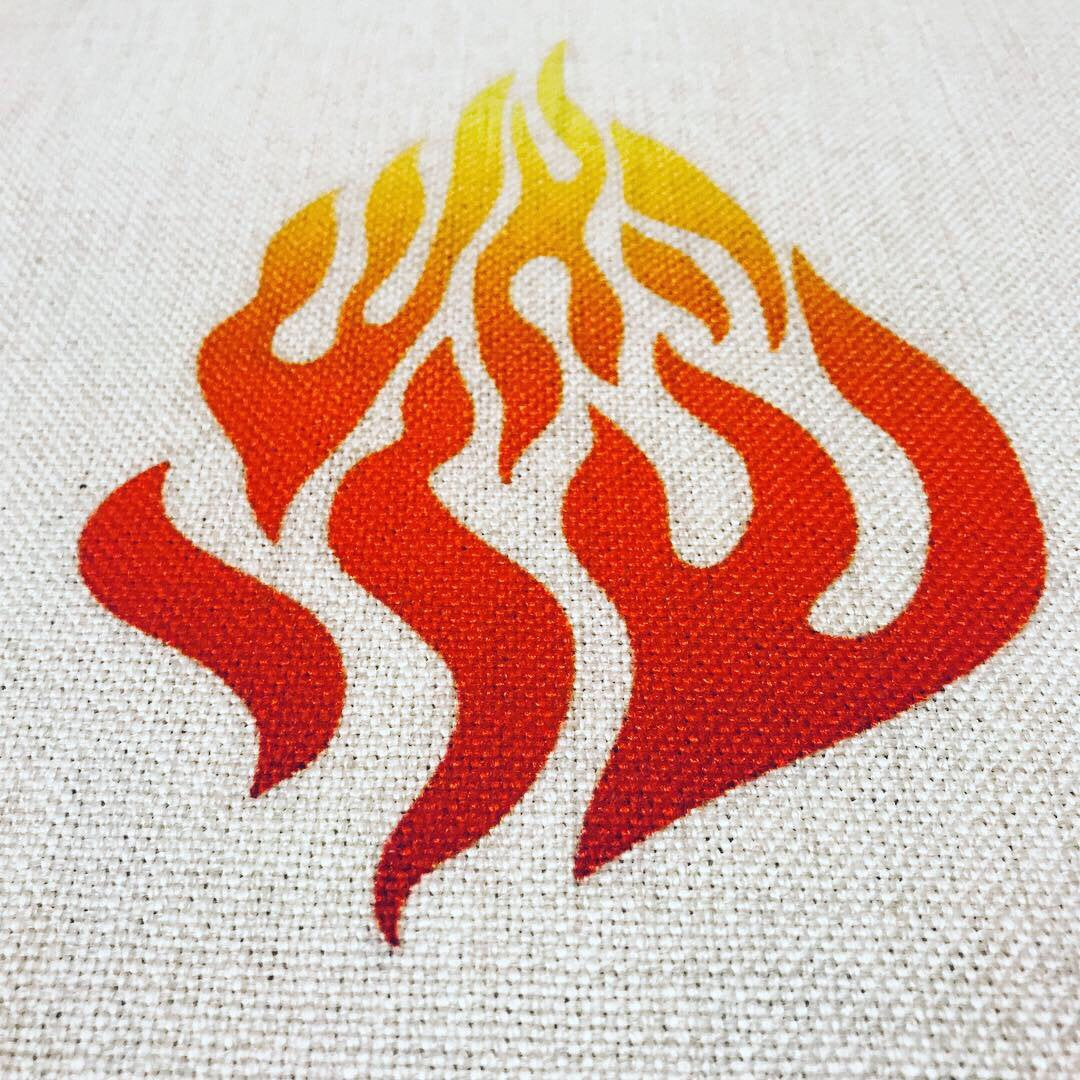 Ha esh sheli breslev tablecloth original design by Broderies de France. - Broderies De France USA