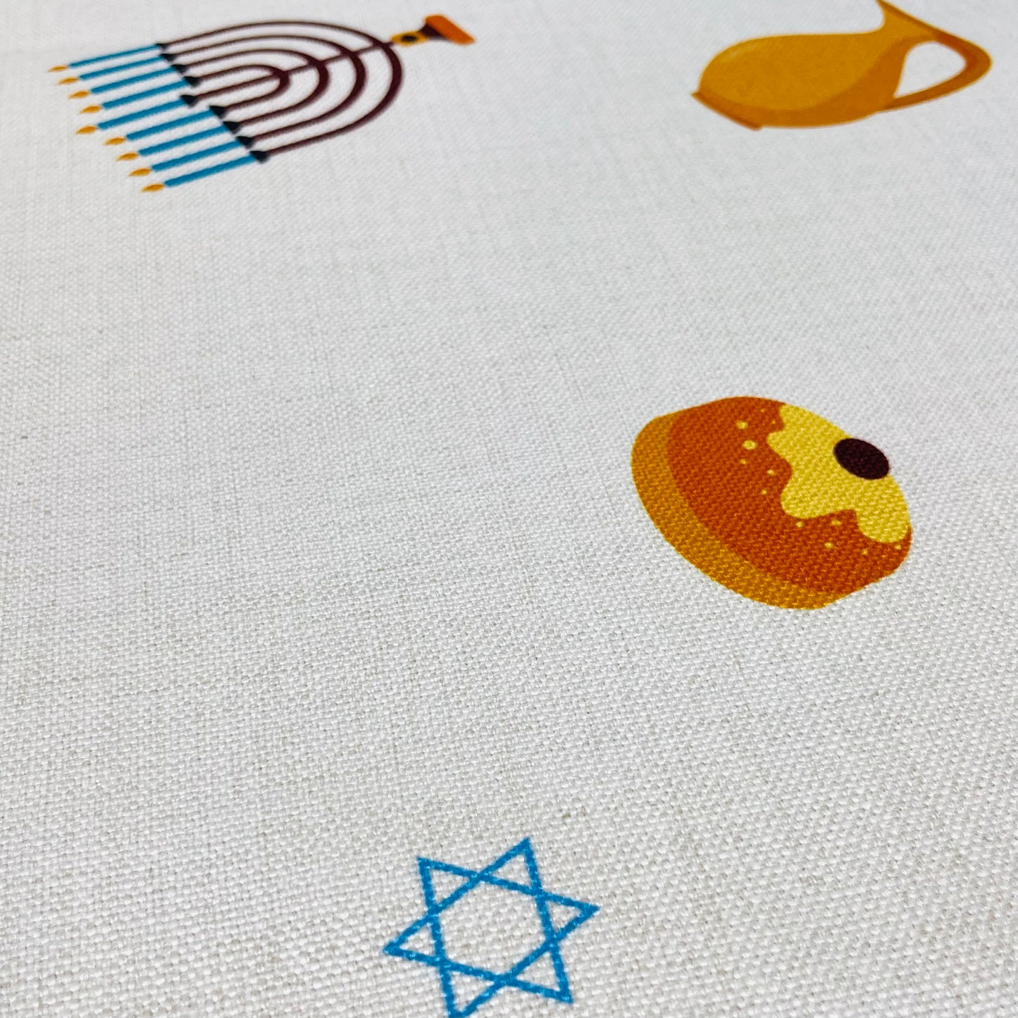 Hanukkah Confetti Table Runner