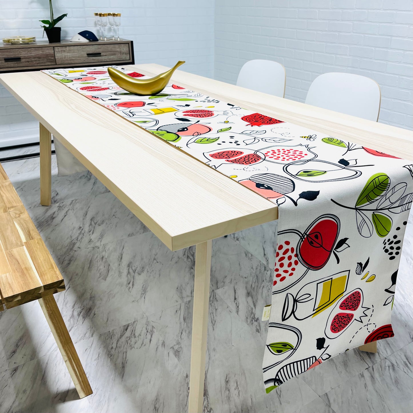 Pomegranate Table Runner