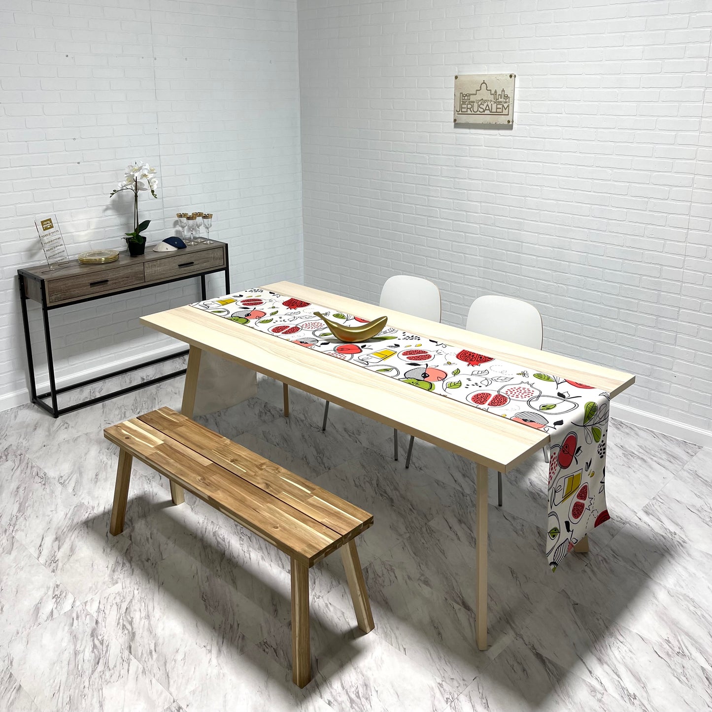 Pomegranate Table Runner