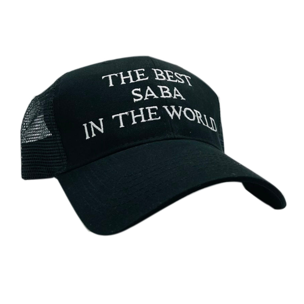 The best Saba (grandpa ) in the world embroidered Trucker cap