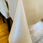 Pearl White Waterproof Stain Resistant, Stain Proof, Magic Tablecloth. Pu Leather/pvc Faux Leather.