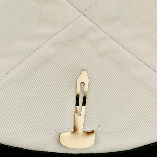 Elegant Cotton Twill Black Yarmulka (Kippah)