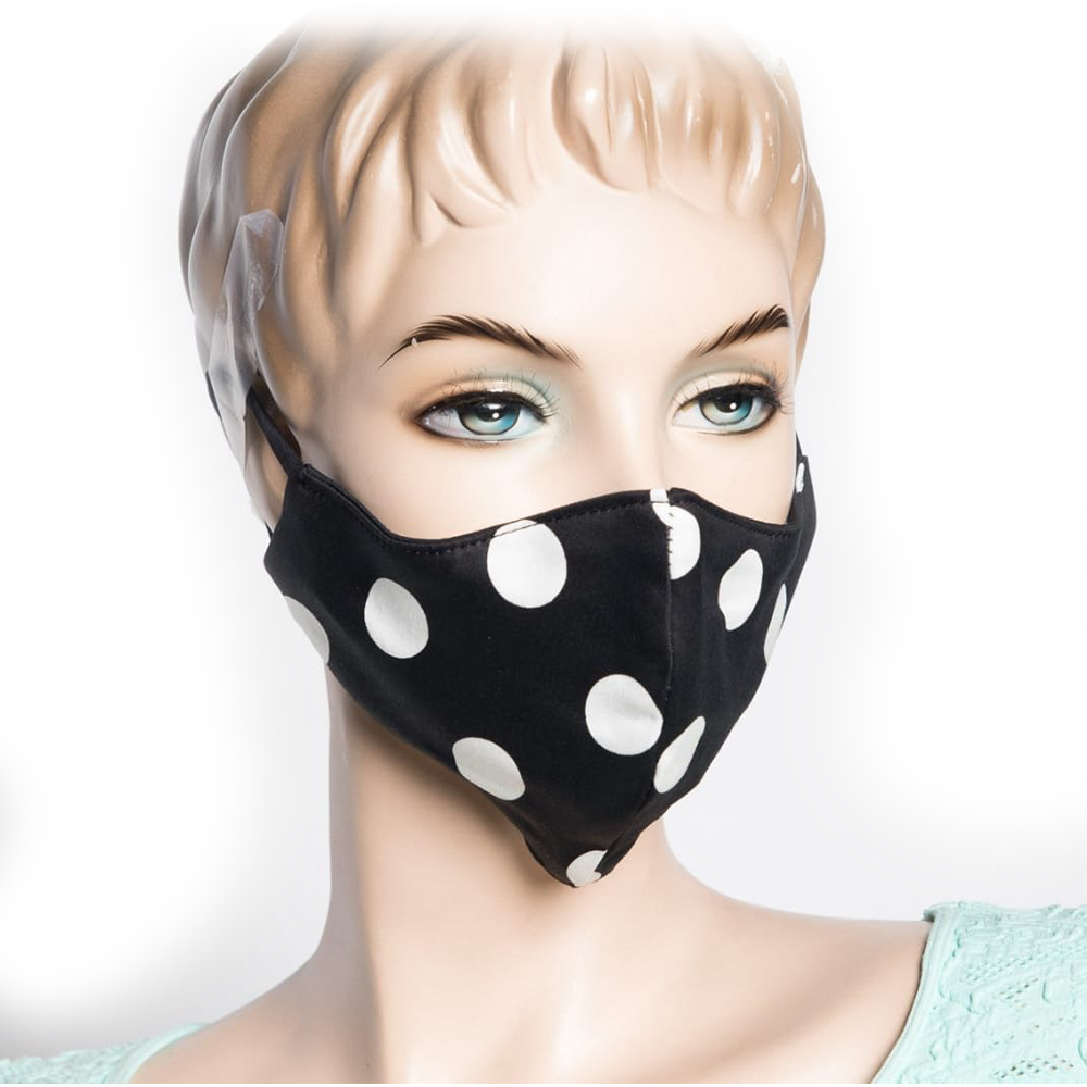 Made is USA High Quality Airy Cotton Double Layer. Adjustable Nose Wire