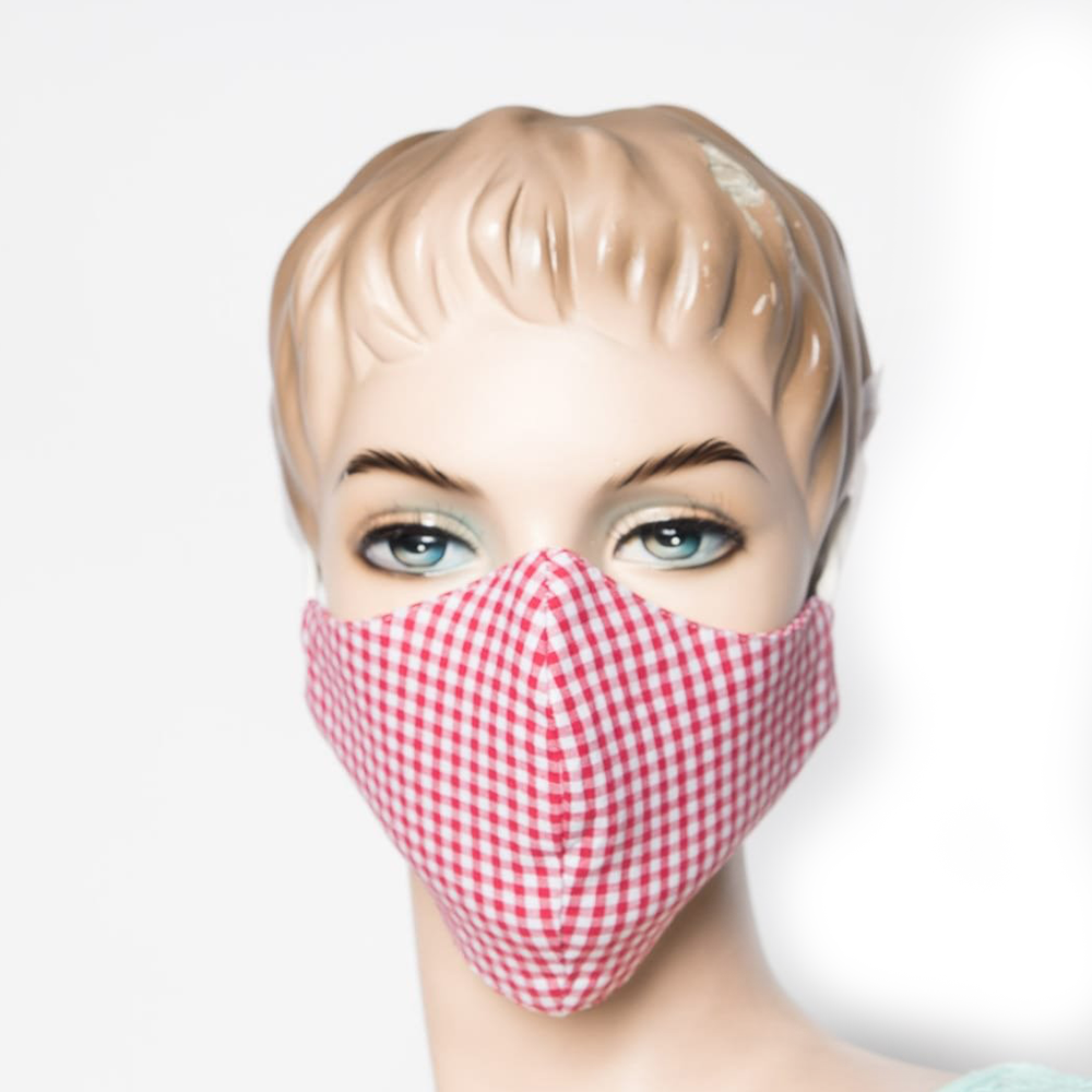 Made is USA High Quality Airy Cotton Double Layer. Adjustable Nose Wire