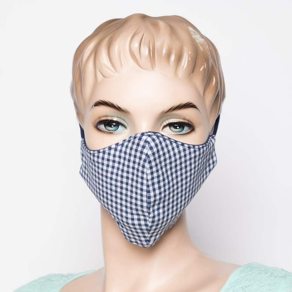 Made is USA High Quality Airy Cotton Double Layer. Adjustable Nose Wire