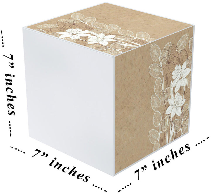 KATI, DAFFODILS, 7X7X7 GIFT BOX
