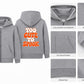 Too Cute to Spook Kids’ Halloween Zip-Up Hoodie – Gray