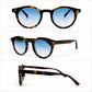 Classic Round Polarized Sunglasses | Vintage Acetate Style | UV400 Unisex Fashion Shades | Chapeau by Jess