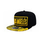 California Los Angeles Snapback - Black & Gold 3D Embroidery