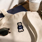 Bear Embroidered Patch – Teddy Bear Iron On Patch, Navy Blue or Red Sweater, Hat Jacket Backpack Bag Clothing Applique