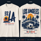 2026 Los Angeles World Cup Heavyweight Oversized T-Shirt | 8 oz Premium Tshirts