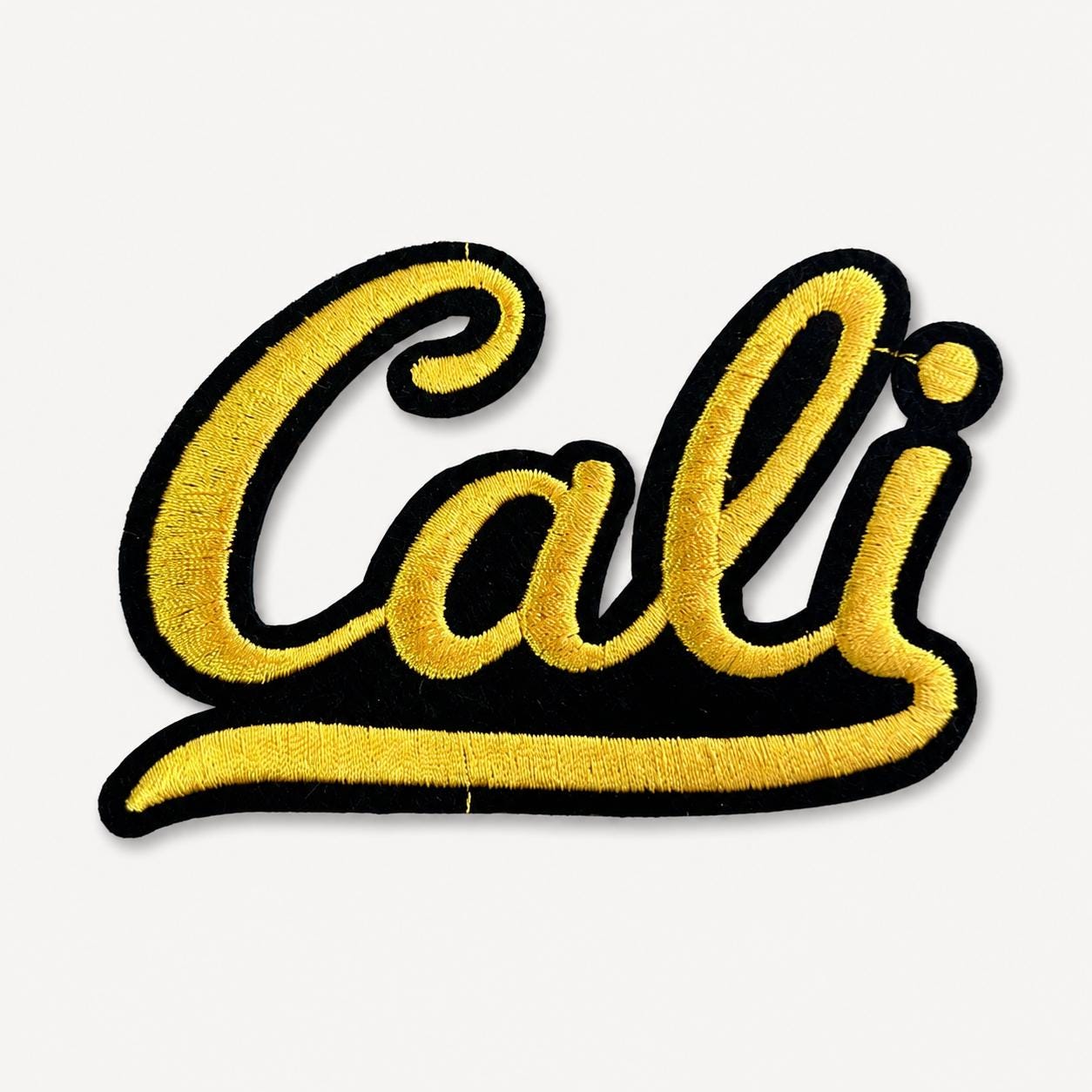 Cali Chenille Iron-On Patch – 4" Embroidered Varsity California Patch For Hats, Hoodies, Jackets & Diy Apparel