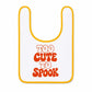 Too Cute to Spook Baby Halloween Bib