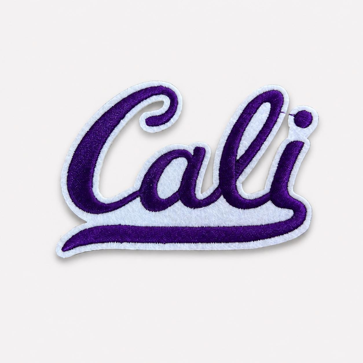 Cali Chenille Iron-On Patch – 4" Embroidered Varsity California Patch For Hats, Hoodies, Jackets & Diy Apparel