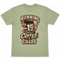 Running on Coffee & Chaos Unisex Graphic T-Shirt