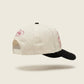 Good Mood Club Cherry Trucker Hat - Cream & Black Snapback